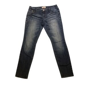 l.e.i. Jeans Women's Size 11 Regular‎ Blue Selena Curvy Skinny Medium Wash